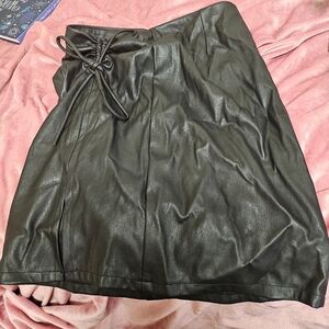 Leather Skirt